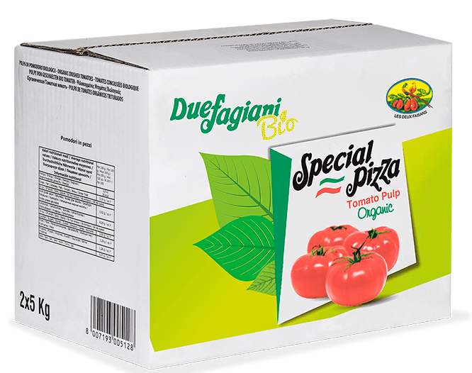 Steriltom products organic tomato pulp