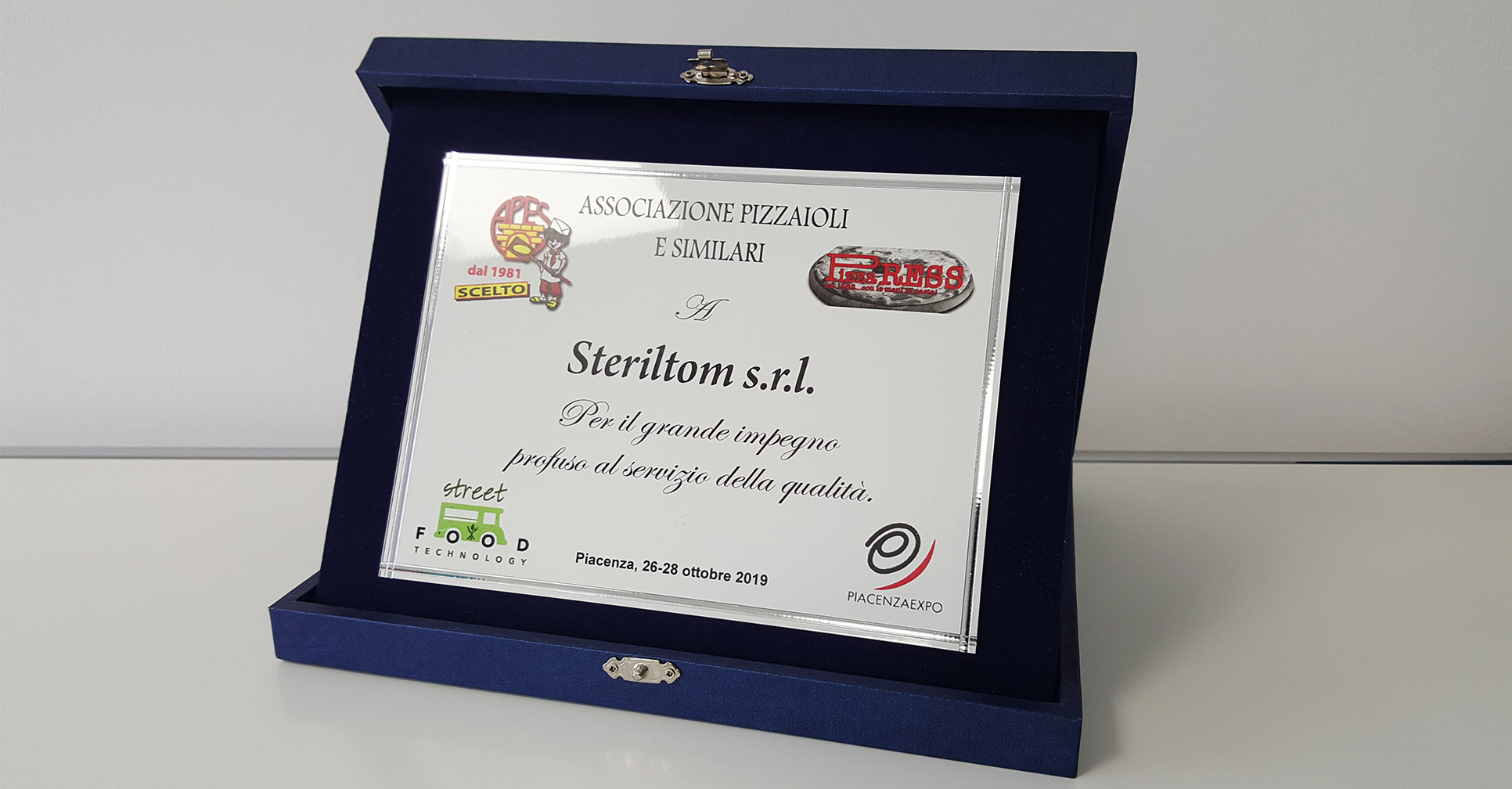 steriltom fiera pizza piacenza